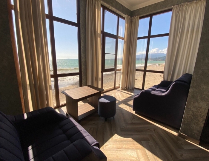 2-местное 2-комн. панорамный люкс - Отель Black Sea / Черное море Сухум